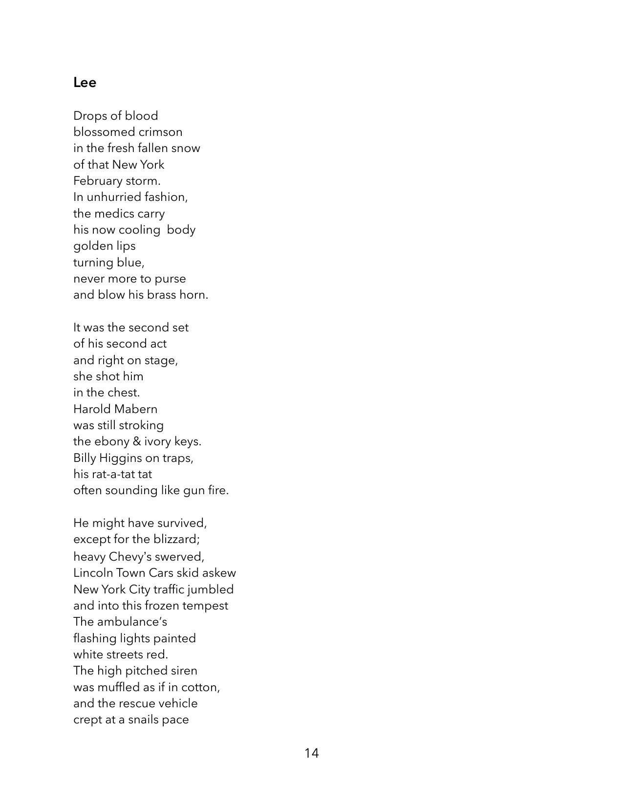 36 Notes on Jazz — page 14