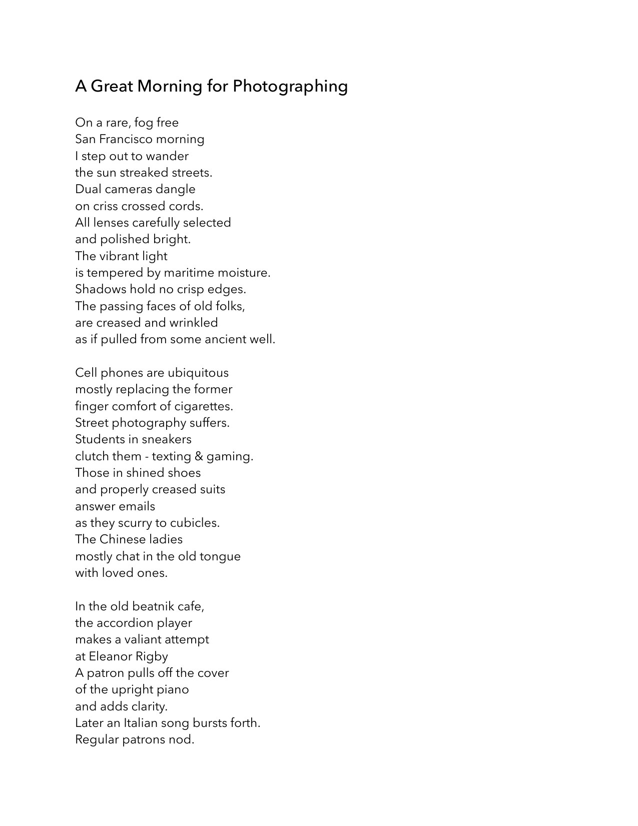 Poet&rsquo;s Light, Photographer&rsquo;s Words — page 4