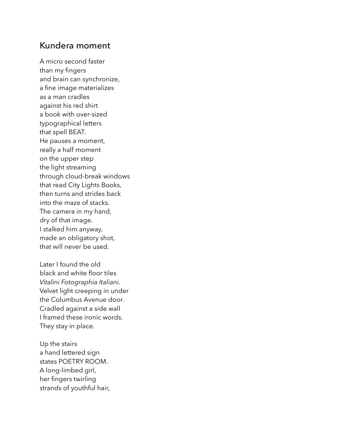Poet&rsquo;s Light, Photographer&rsquo;s Words — page 9