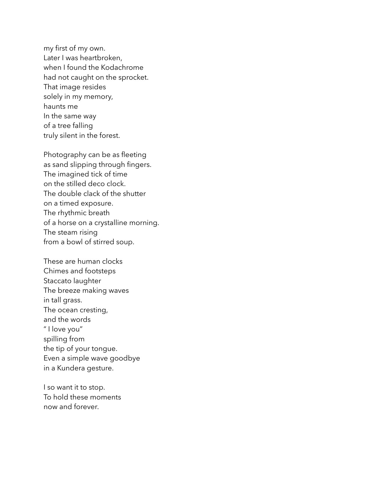 Poet&rsquo;s Light, Photographer&rsquo;s Words — page 11