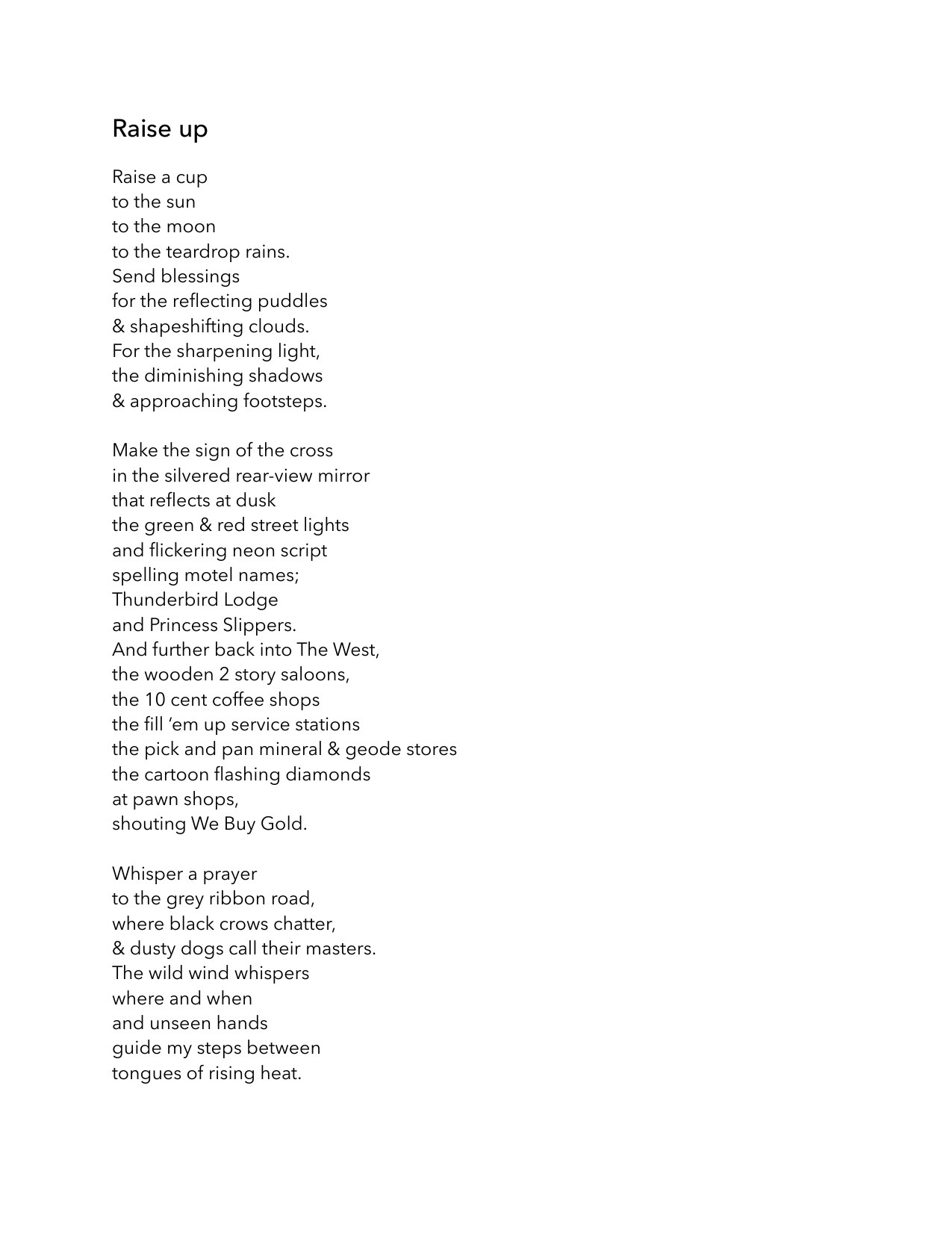 Poet&rsquo;s Light, Photographer&rsquo;s Words — page 14