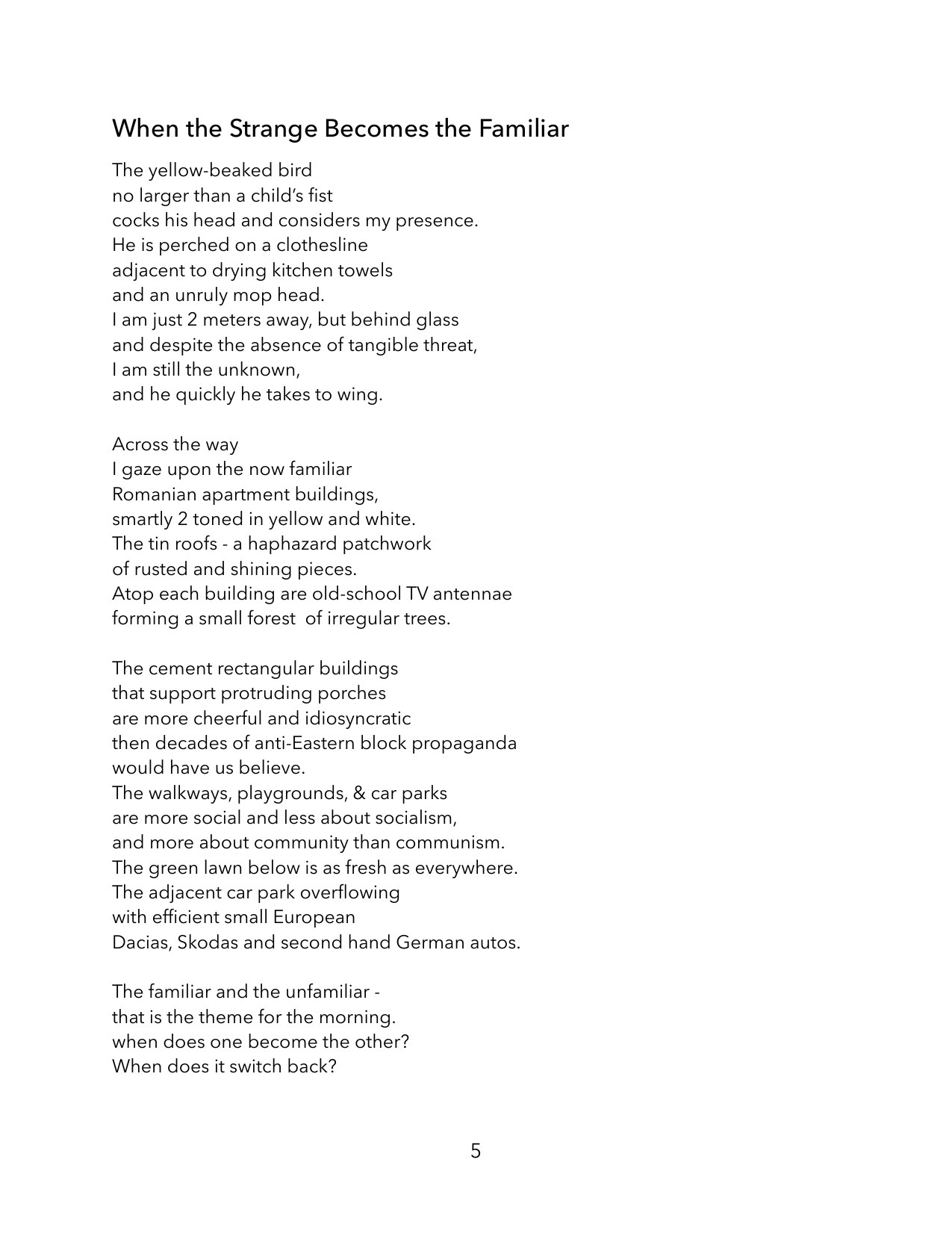 Romania, My Second Home — page 5