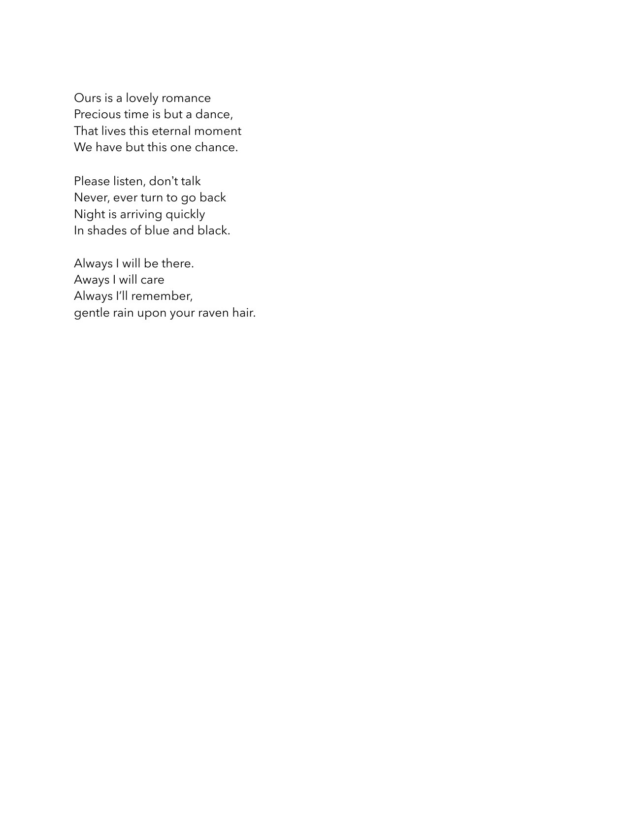 Songs in Search of a Melody — page 6