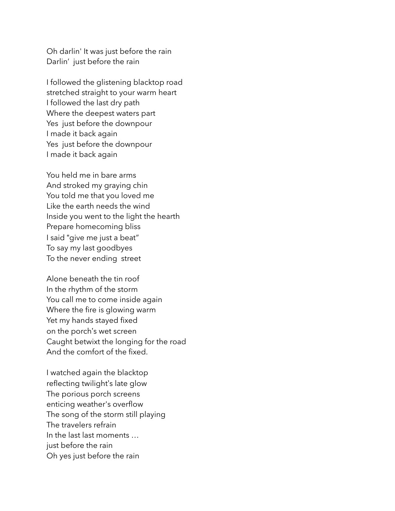Songs in Search of a Melody — page 8