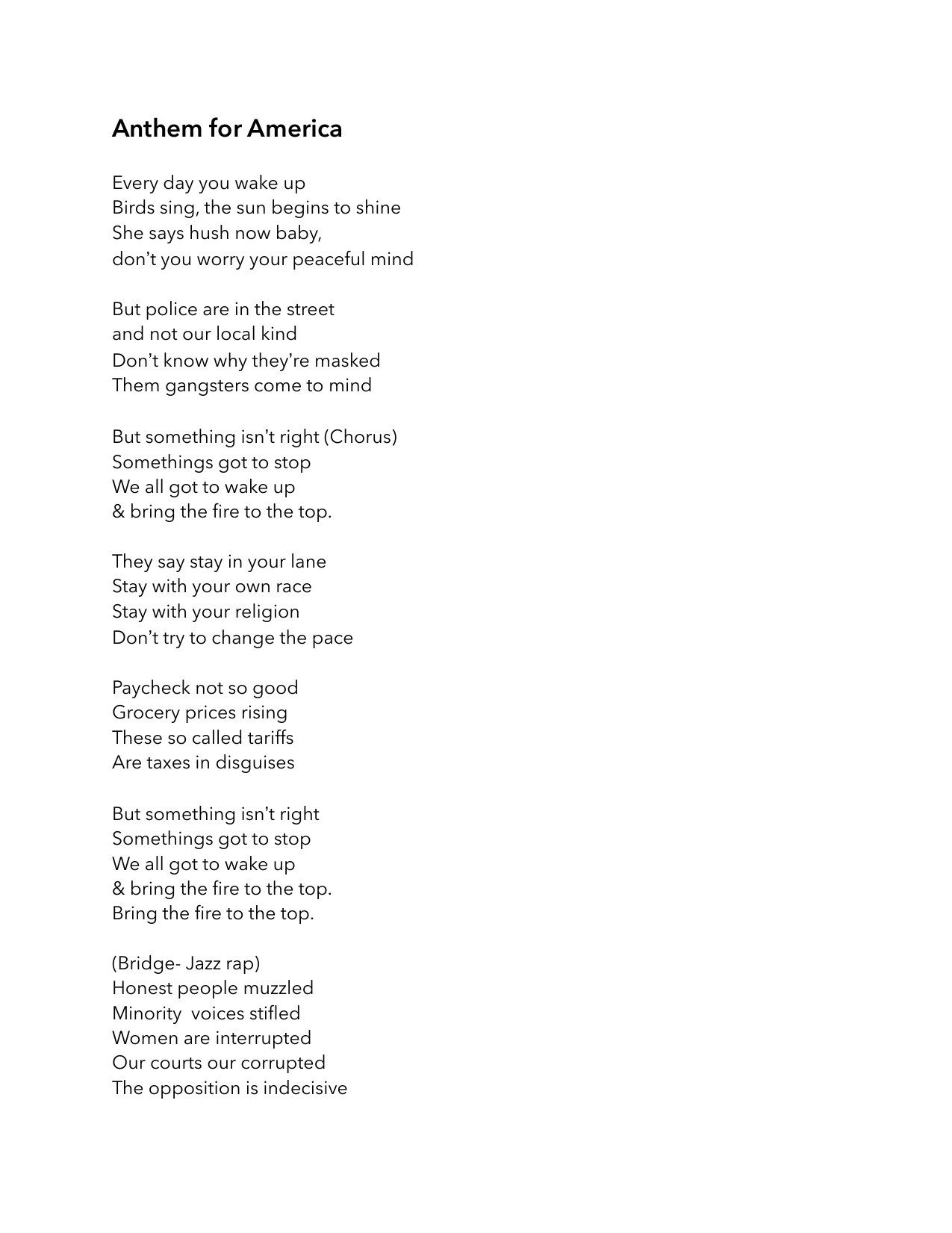 Songs in Search of a Melody — page 13