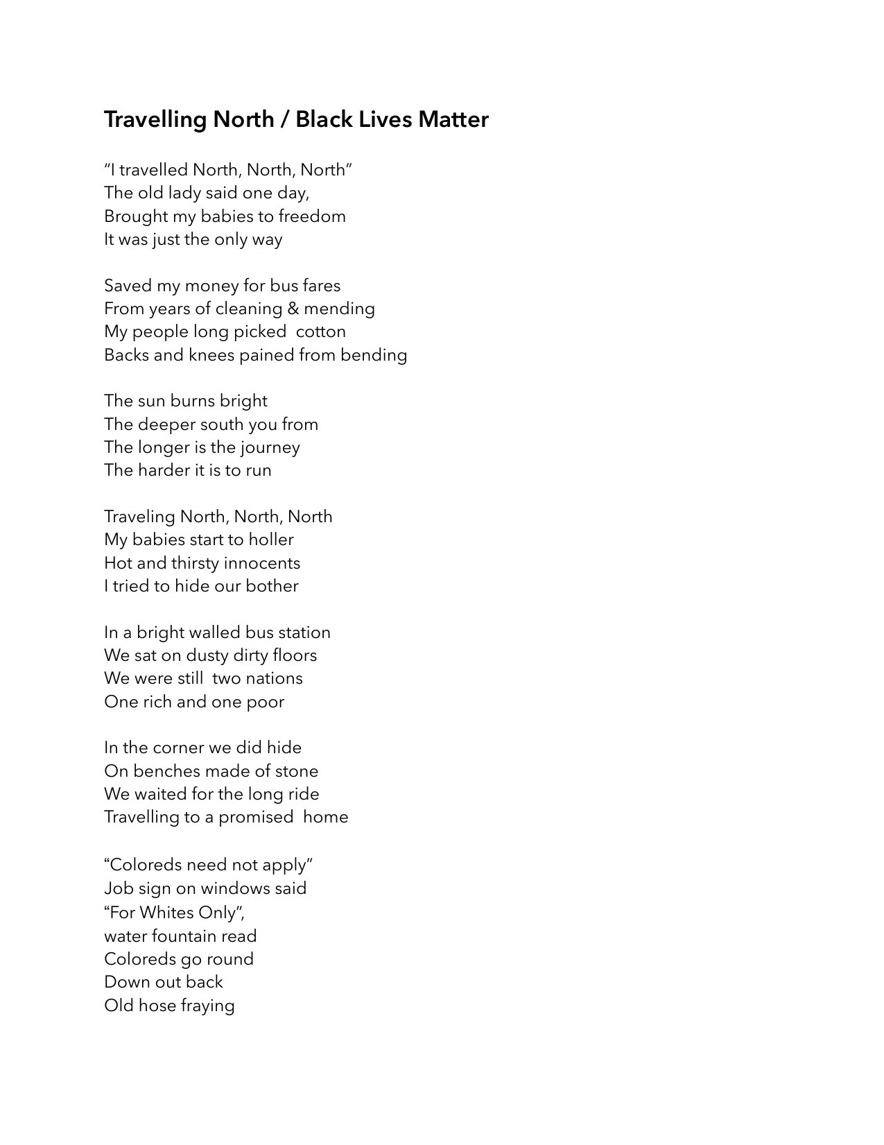 Songs in Search of a Melody — page 16