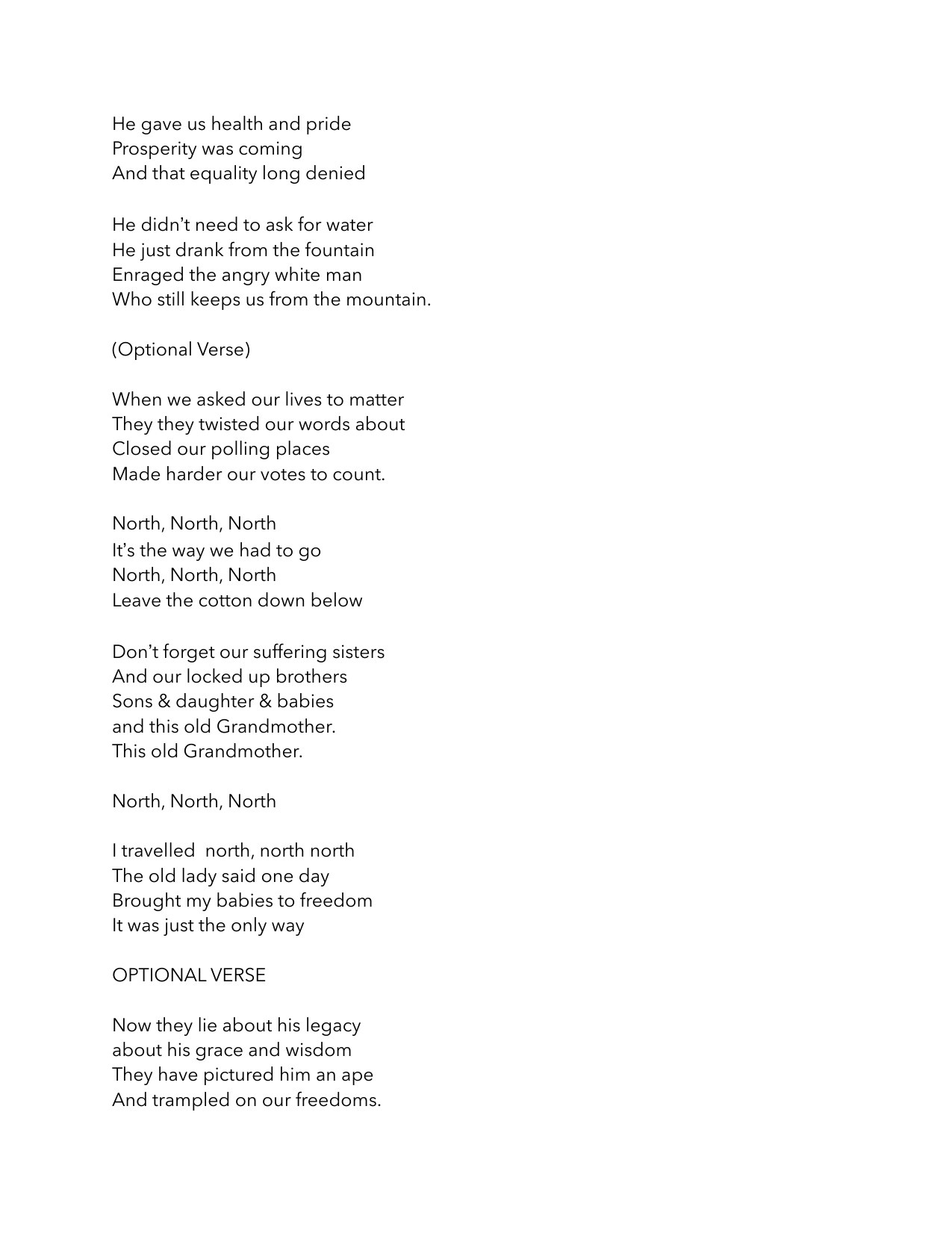Songs in Search of a Melody — page 18