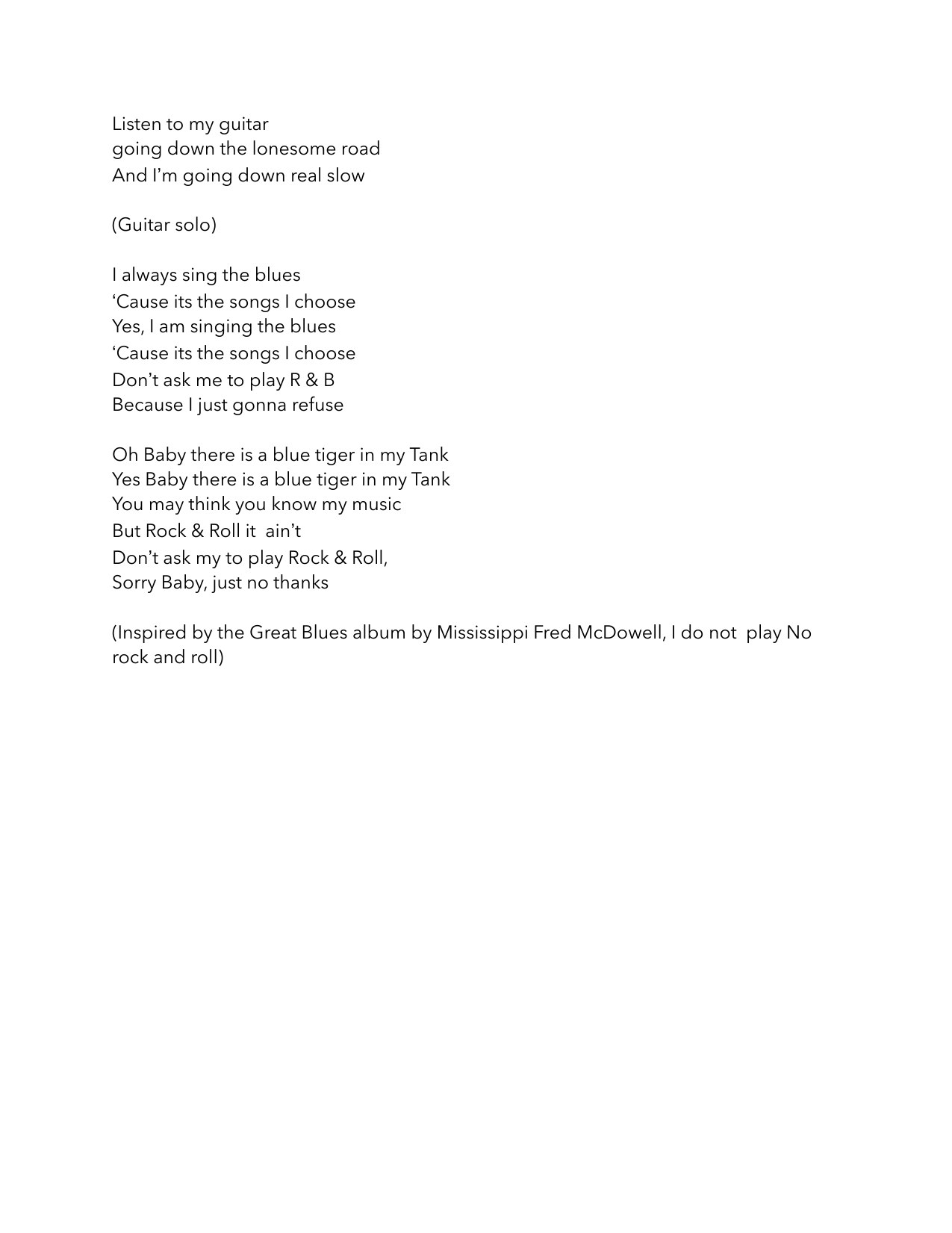 Songs in Search of a Melody — page 21