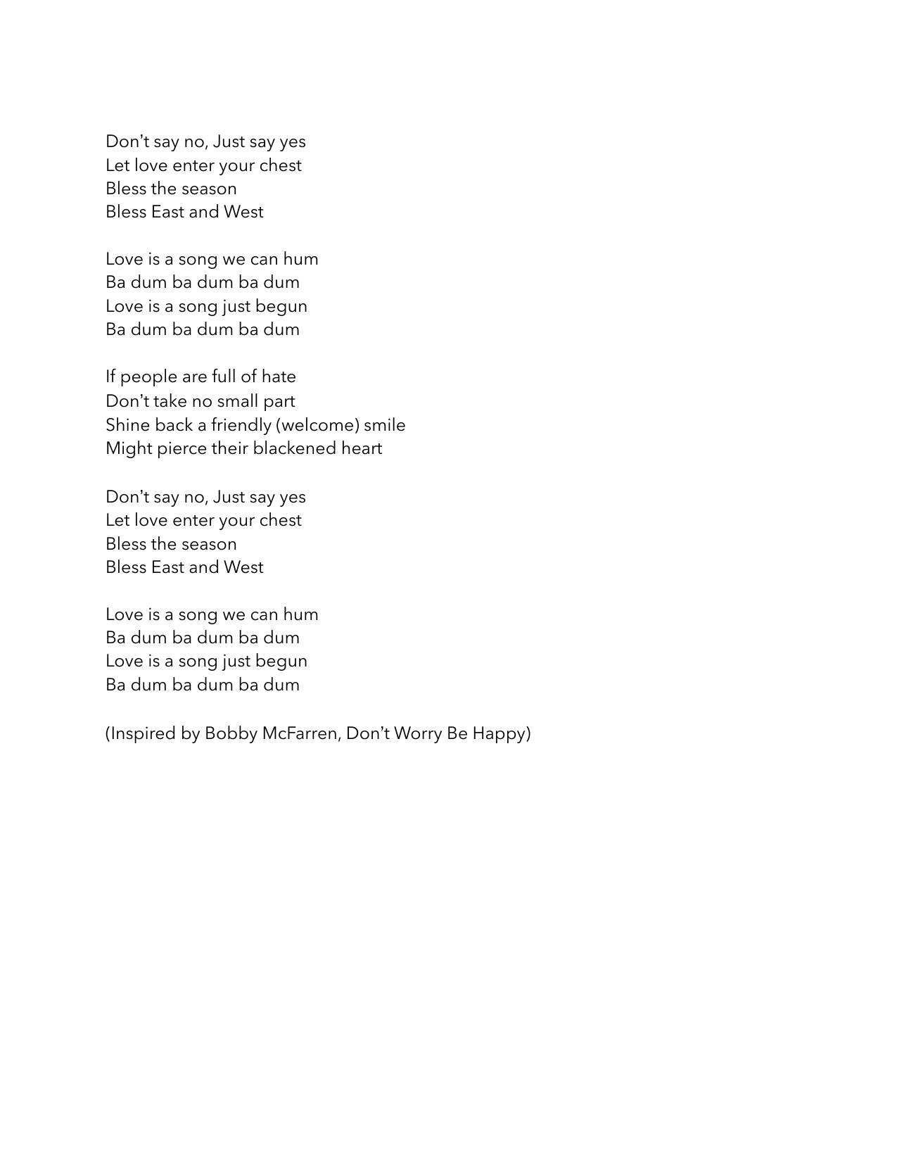 Songs in Search of a Melody — page 23