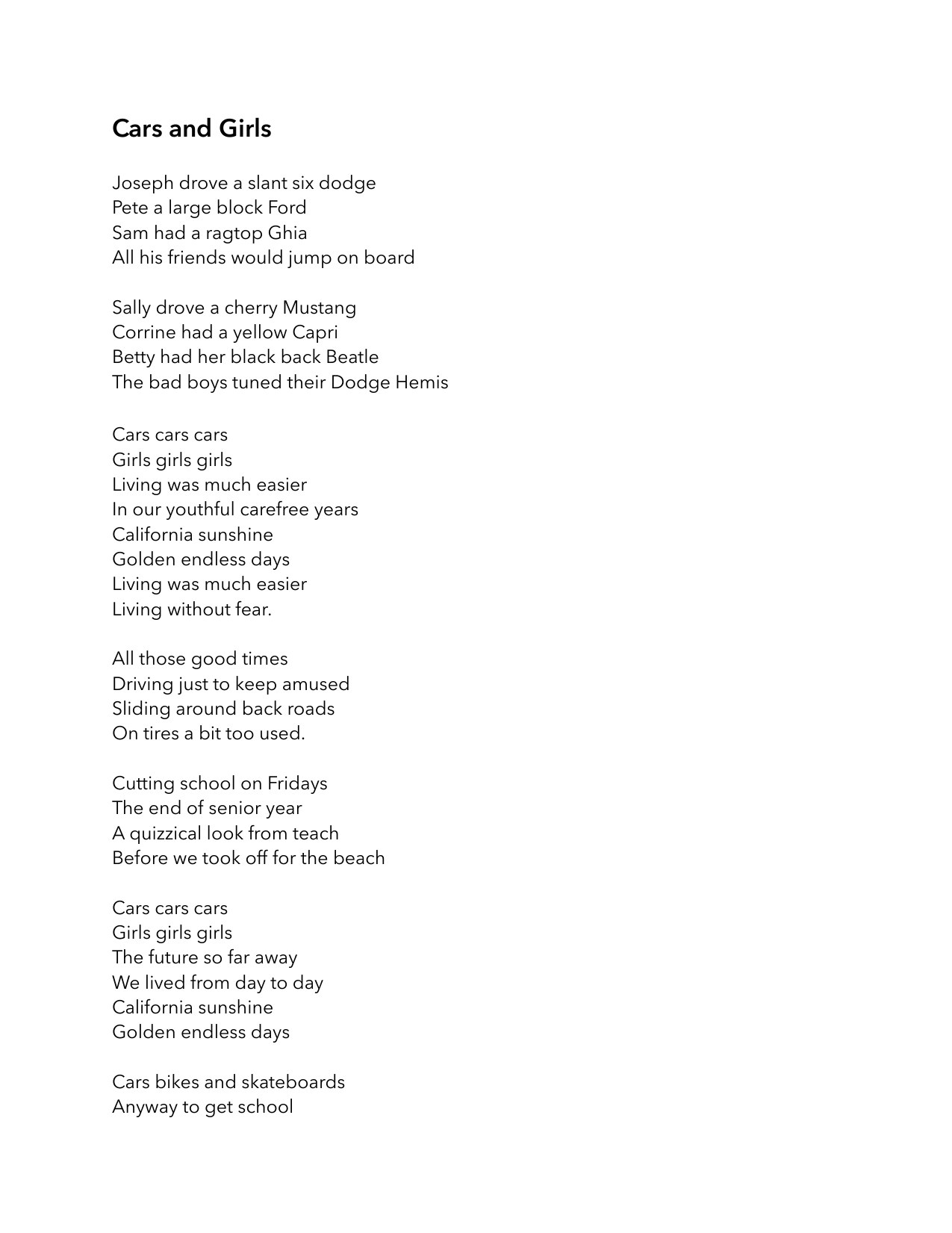 Songs in Search of a Melody — page 24
