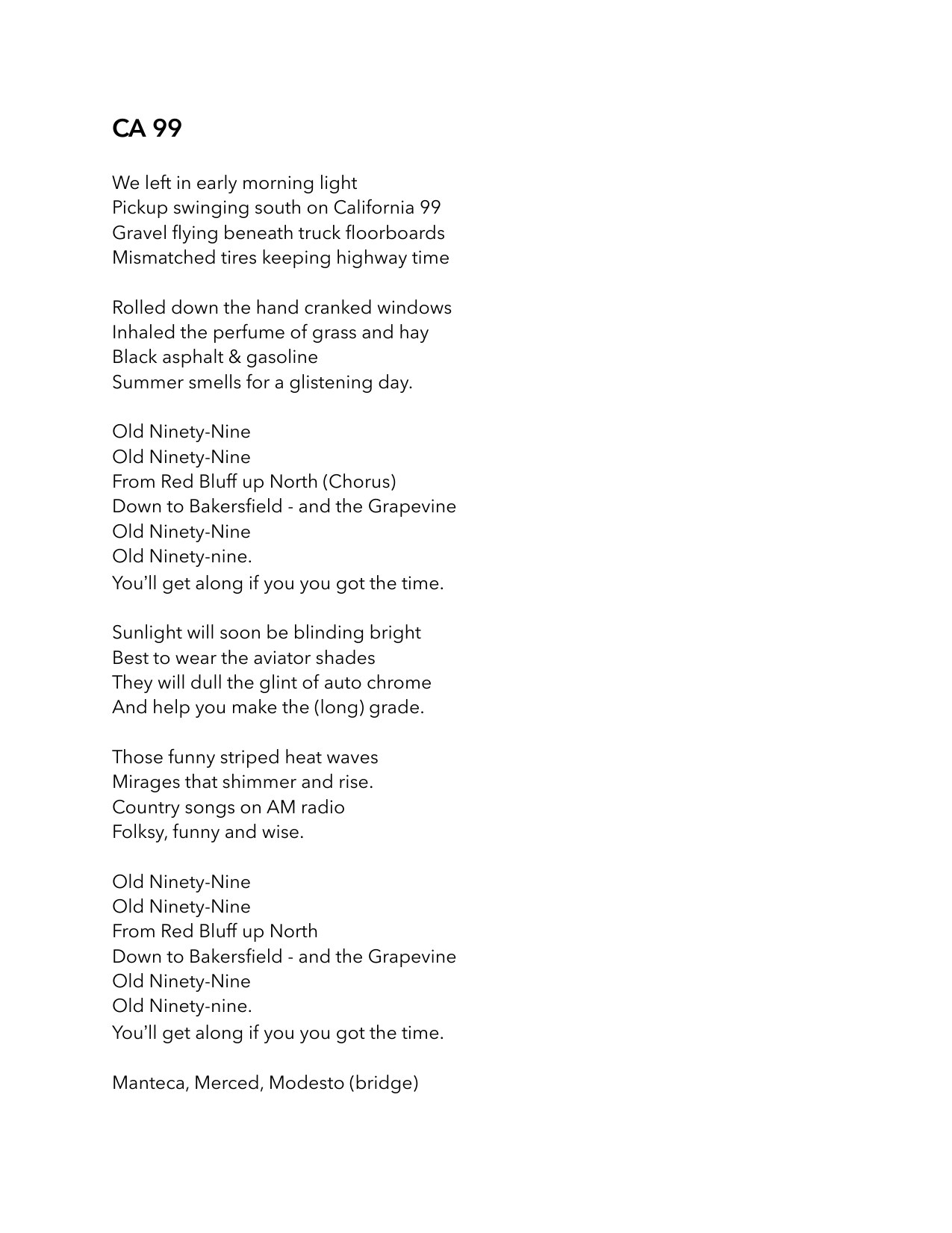 Songs in Search of a Melody — page 26