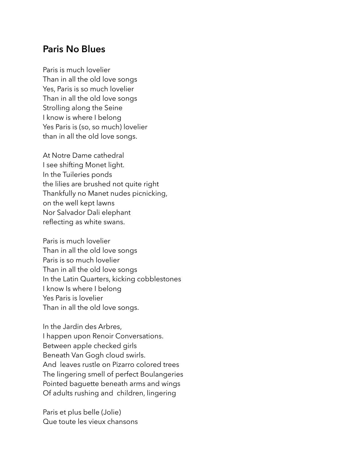 Songs in Search of a Melody — page 43