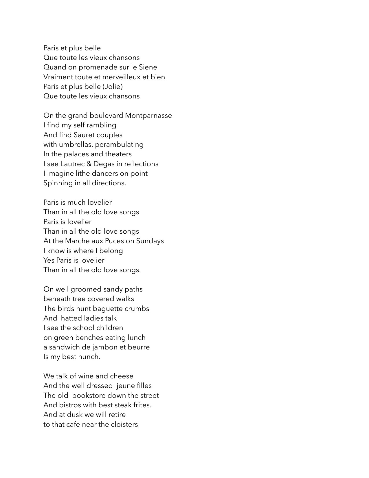 Songs in Search of a Melody — page 44