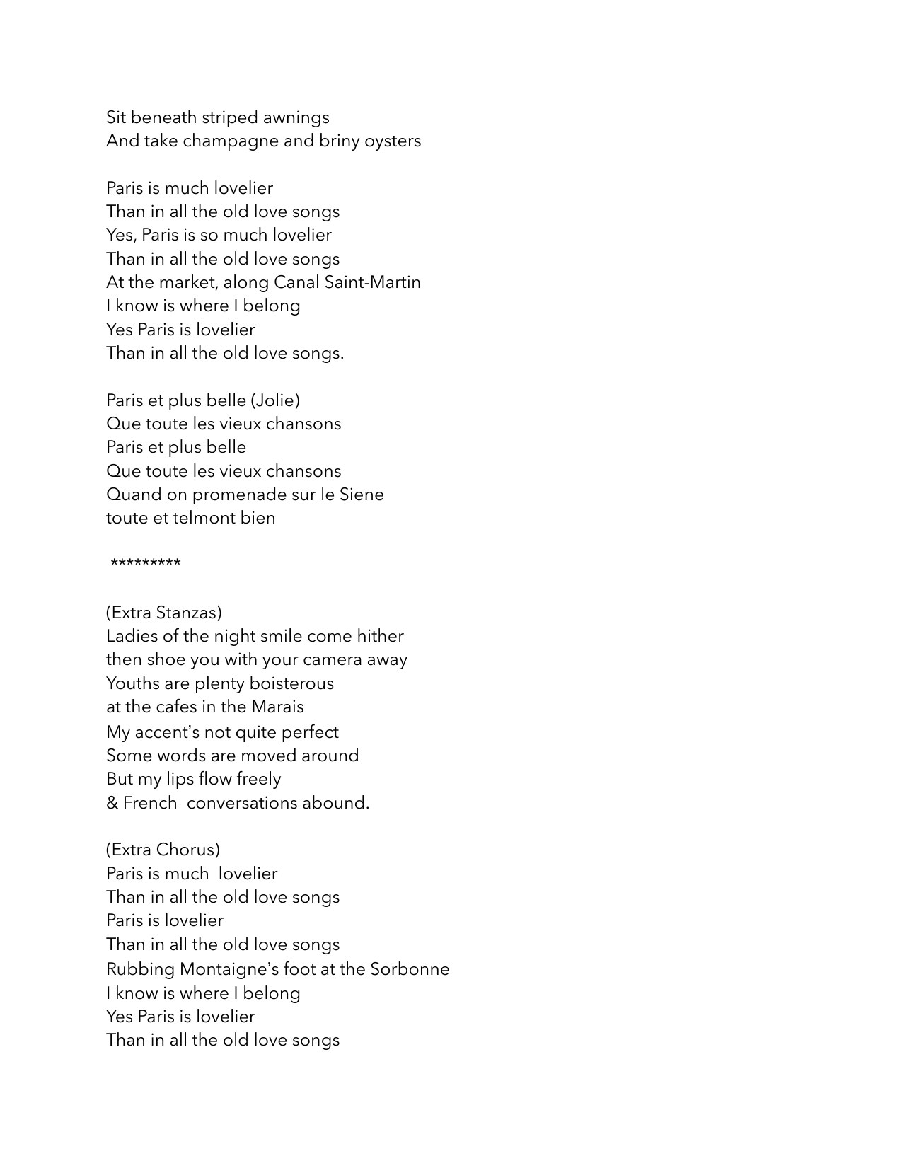Songs in Search of a Melody — page 45