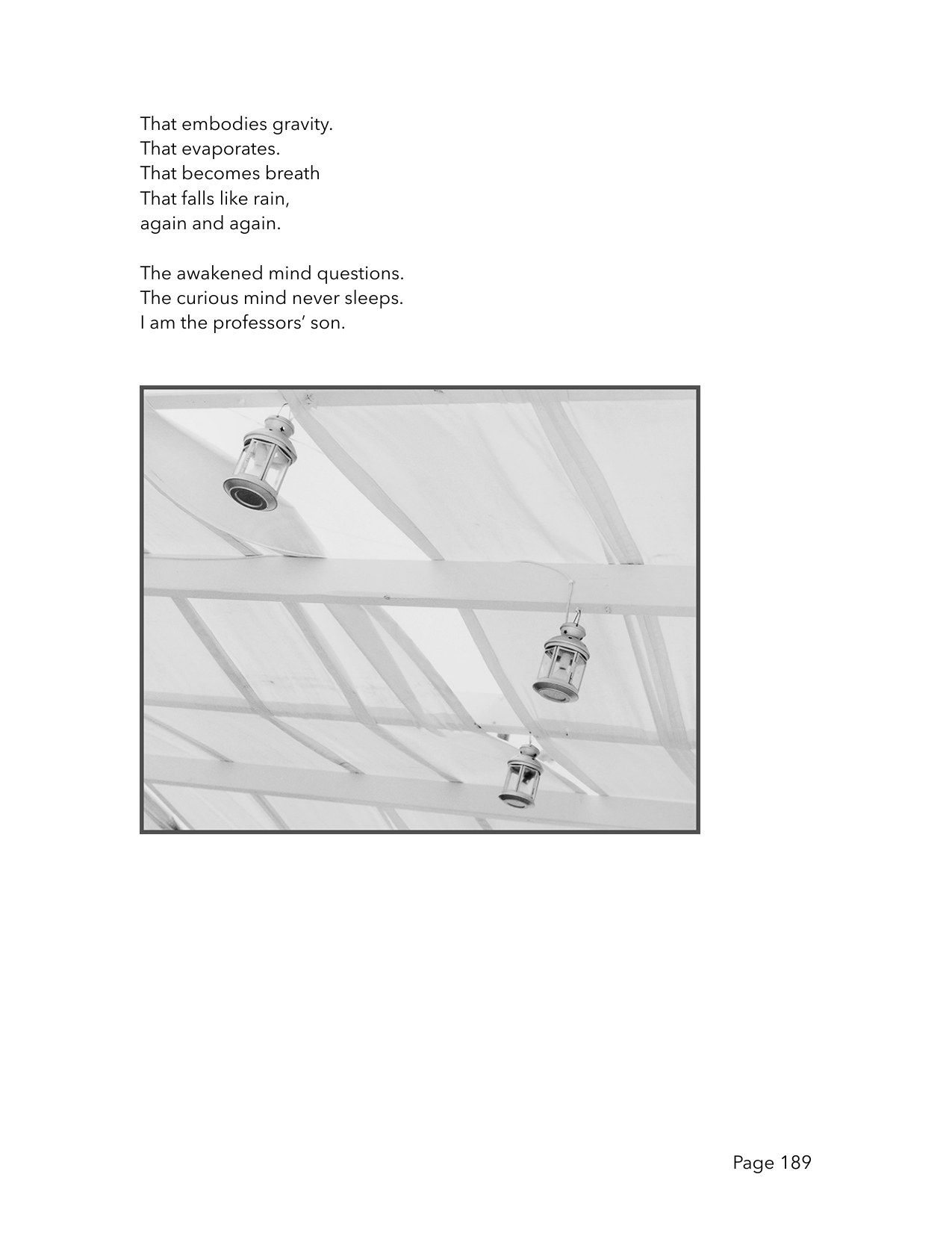 The Professors&rsquo; Son — closing pages